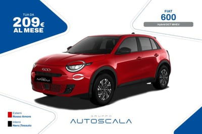 Fiat 600 1.2 hybrid 110cv auto nuova