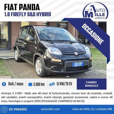 Fiat Panda 1.0 firefly hybrid s&s 70cv 5p.ti