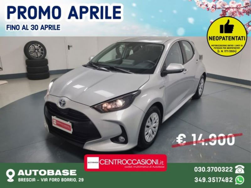 Toyota Yaris 1.5 Hybrid 5 porte Energy