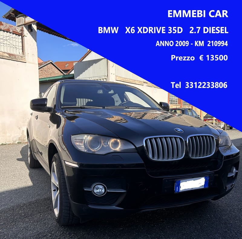 BMW X6 xDrive35d Eletta