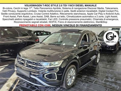 Volkswagen T-Roc 2.0 tdi Style 115cv usata