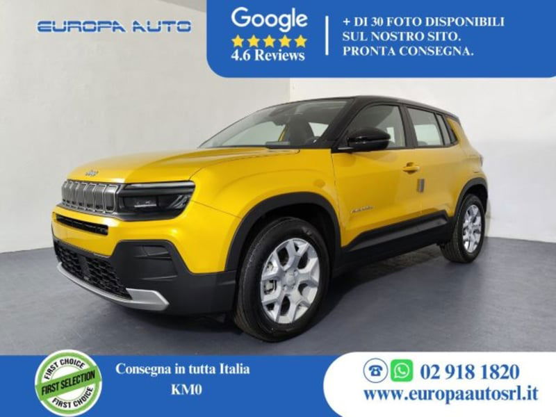 Jeep Avenger 1.2 turbo Altitude fwd 100cv