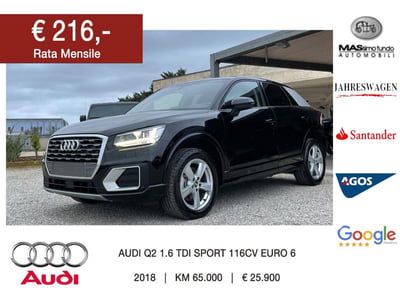 Audi Q2 Q2 1.6 TDI Sport usata
