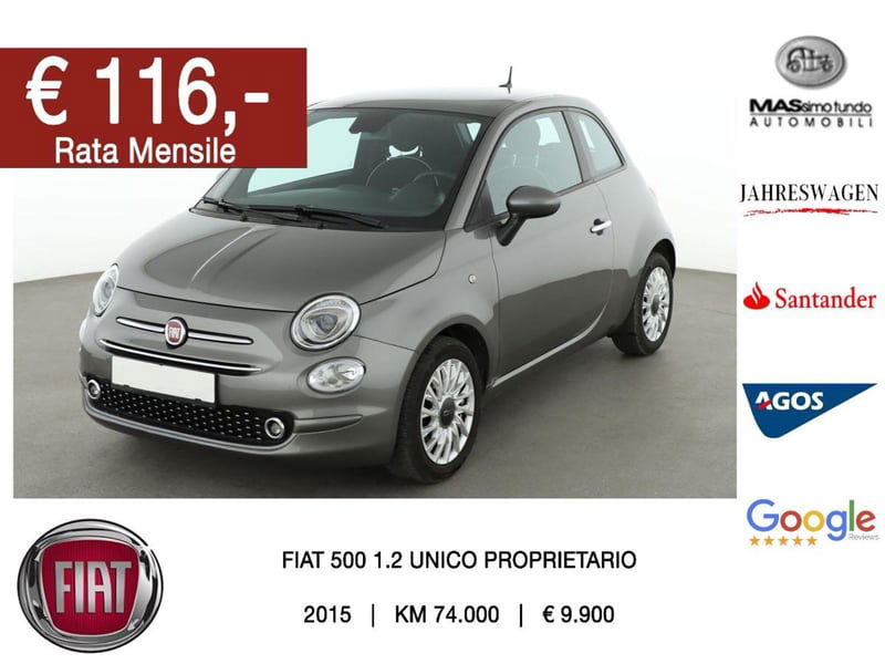Fiat 500 1.2 Pop Star