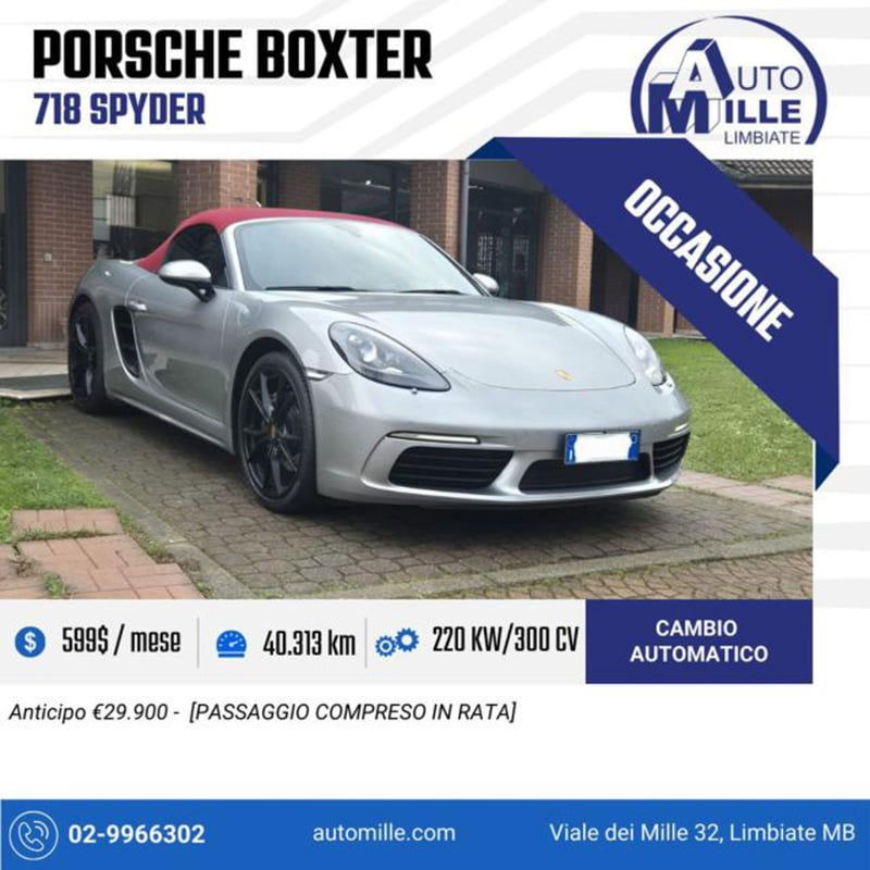 Porsche 718 Boxster  Boxster 2.0 300cv pdk
