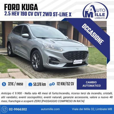 Ford Kuga 2.5 Full Hybrid 190 CV CVT 2WD ST-Line X usata
