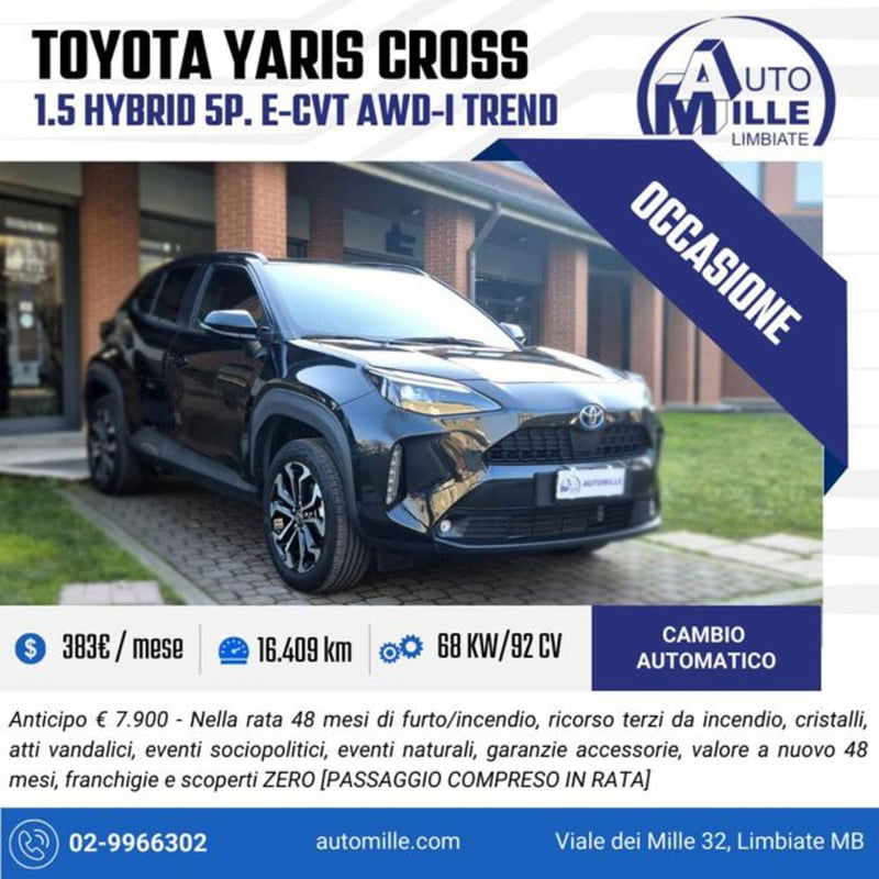Toyota Yaris Cross 1.5 Hybrid 5p. E-CVT AWD-i Trend