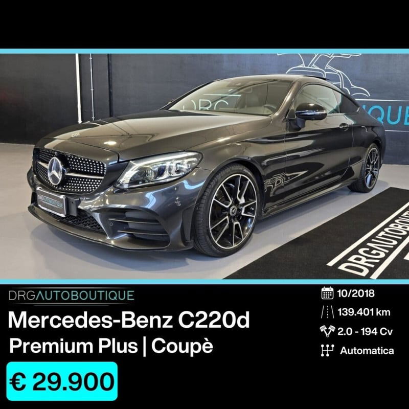 Mercedes-Benz Classe C Coupé 220 d Auto Coupé Premium Plus