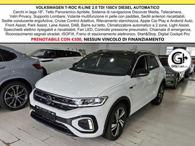 Volkswagen T-Roc 2.0 tdi R-Line 4motion 150cv dsg usata