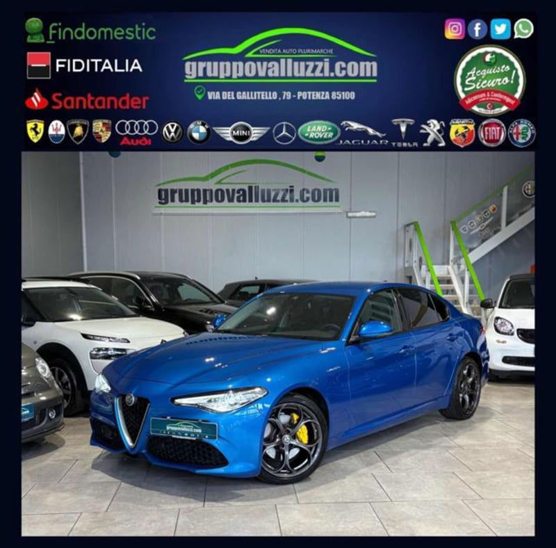 Alfa Romeo Giulia 2.2 Turbodiesel 210 CV AT8 AWD Q4 Veloce