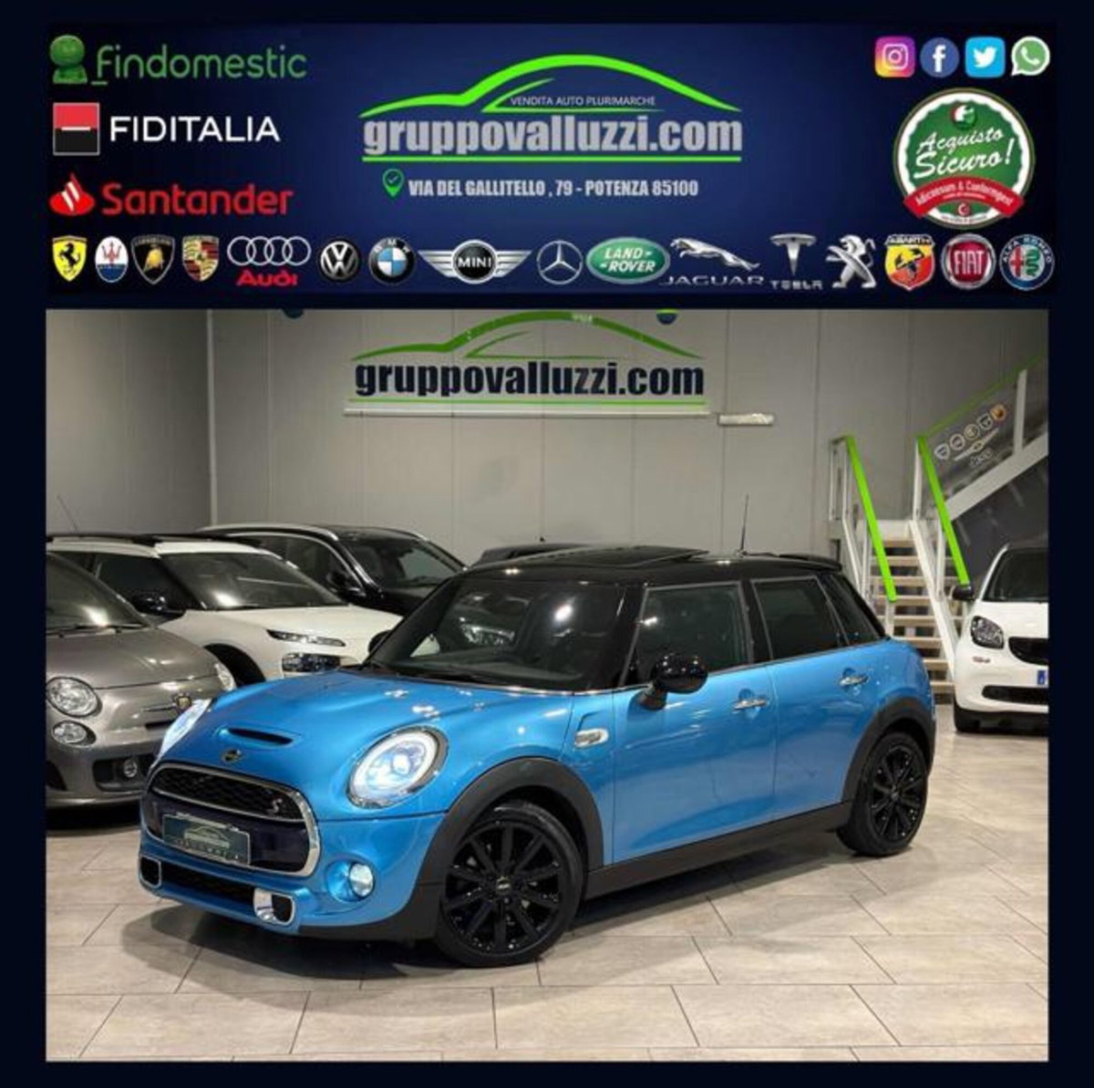 MINI Mini 2.0 Cooper S 5 porte