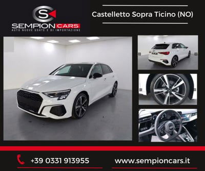 Audi A3 Sportback 35 2.0 tdi S line edition s-tronic nuova