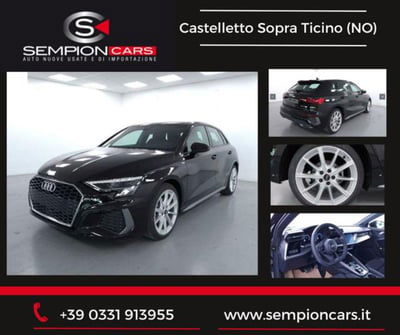 Audi A3 Sportback 35 2.0 tdi S line edition s-tronic nuova