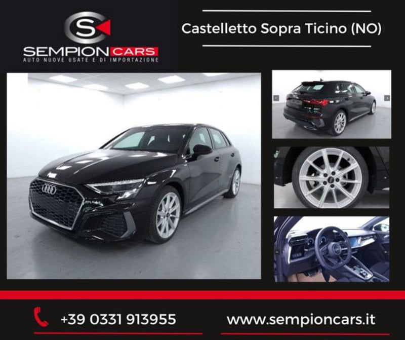 Audi A3 Sportback 35 2.0 tdi S line edition s-tronic