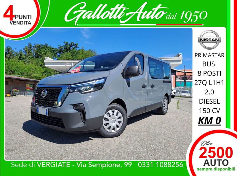 Nissan Primastar 2.0 dCi 150CV Aut PL-TN Bus