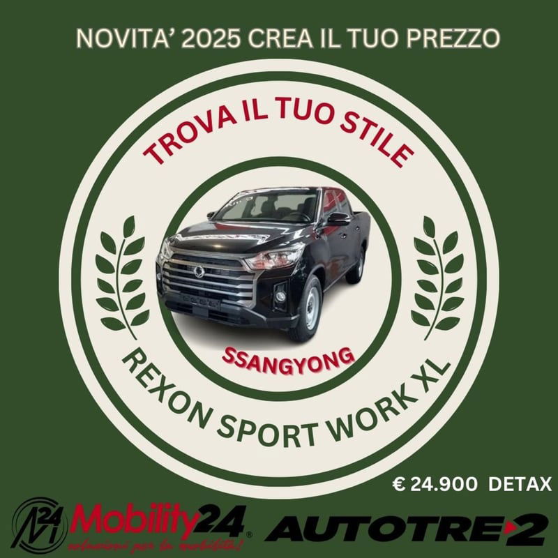 Ssangyong Rexton Sports Sports 2.2 e-XDi220 4WD Work