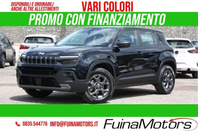 Jeep Avenger 1.2 turbo Longitude fwd 100cv