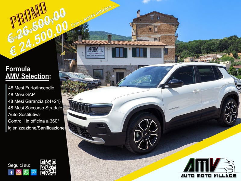 Jeep Avenger 1.2 turbo Summit fwd 100cv