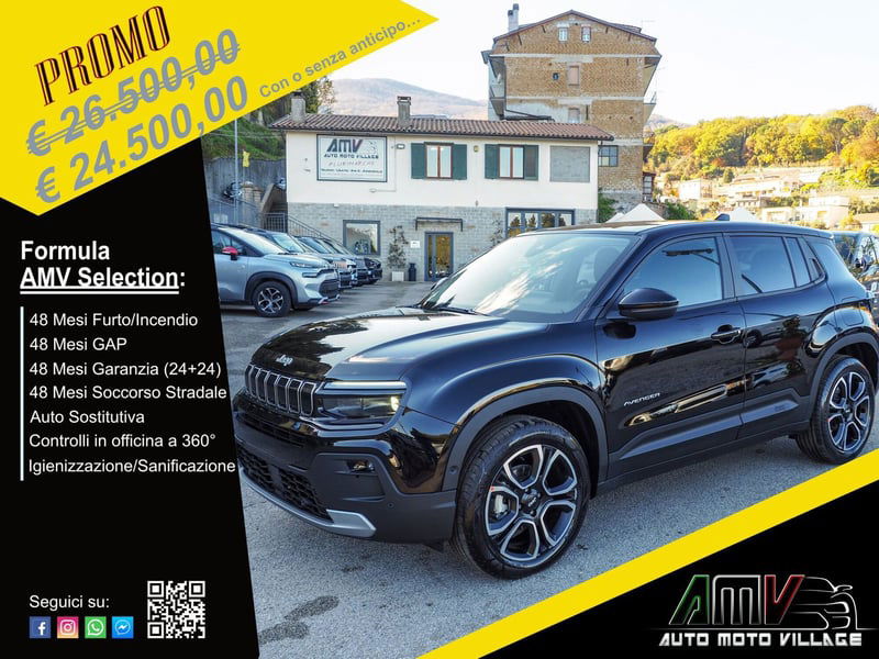 Jeep Avenger 1.2 turbo Summit fwd 100cv