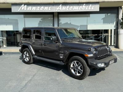 Jeep Wrangler Unlimited 2.2 Mjt II Sahara usata