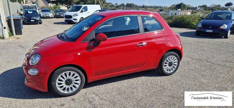 Fiat 500 1.0 Hybrid Red