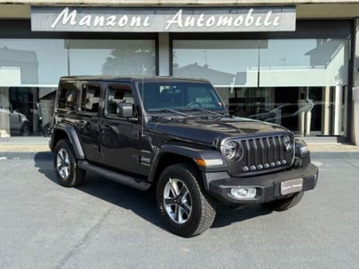 Jeep Wrangler Unlimited 2.2 Mjt II Sahara usata