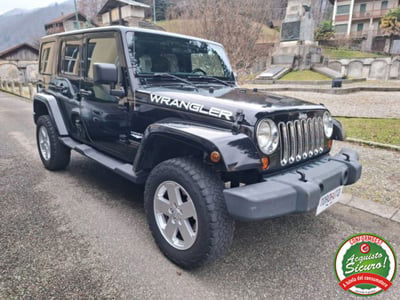 Jeep Wrangler Unlimited 2.8 CRD DPF Sahara usata