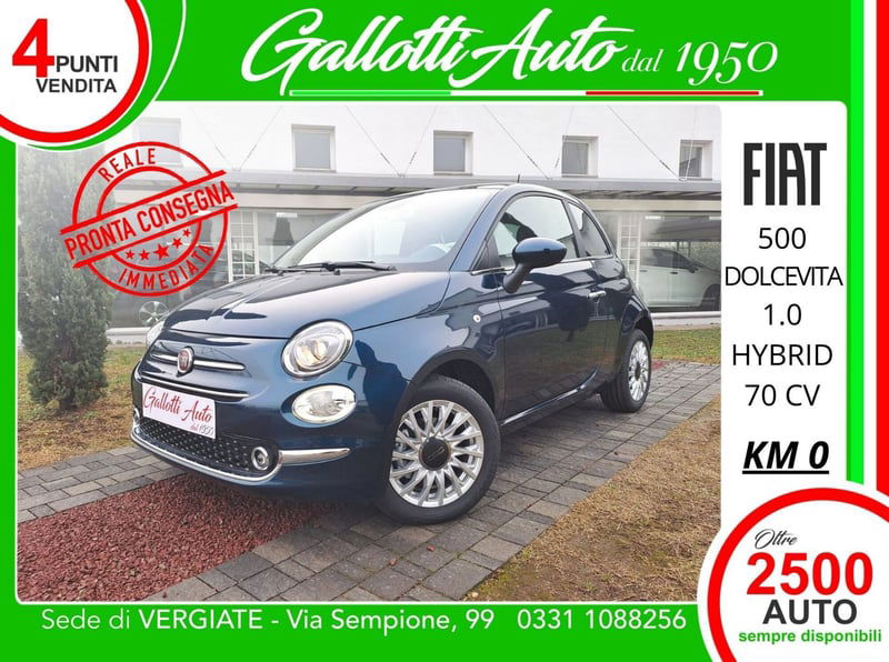 Fiat 500 1.0 Hybrid Red