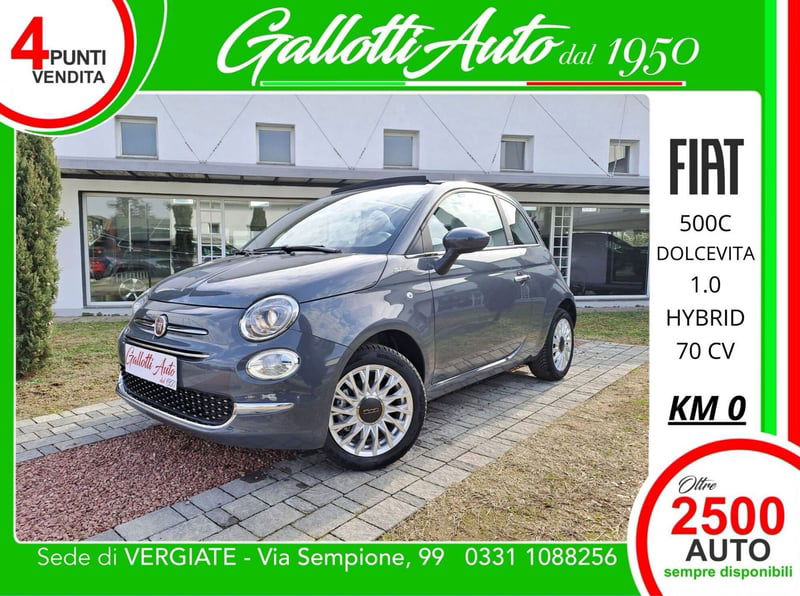 Fiat 500C Cabrio 1.0 Hybrid Red