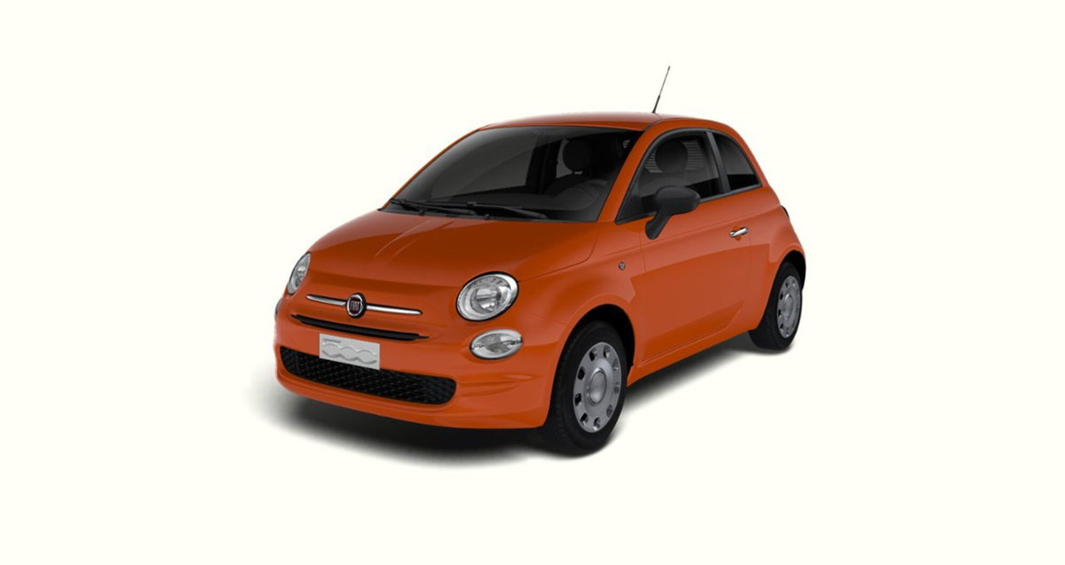 Fiat 500 1.0 Hybrid Red