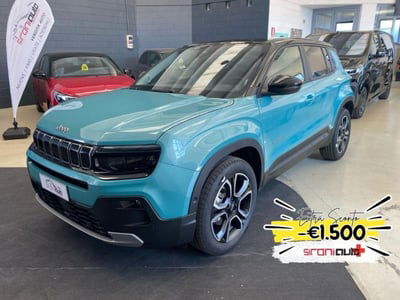 Jeep Avenger full-electric Summit fwd 156cv auto nuova