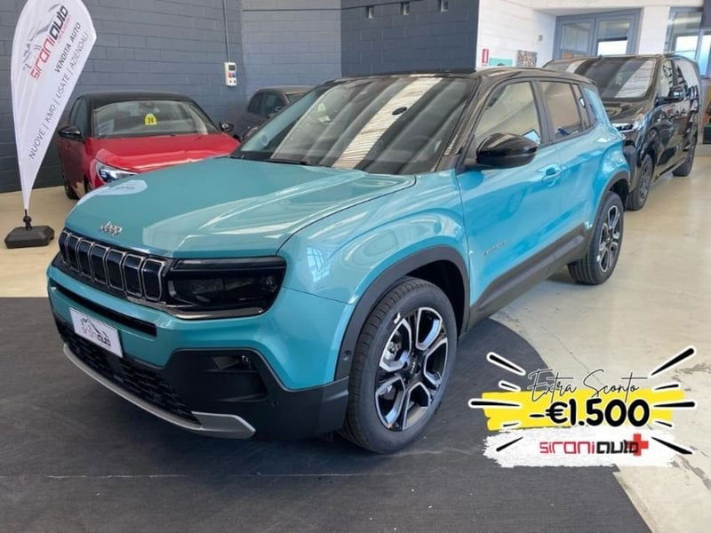 Jeep Avenger 1.2 turbo Summit fwd 100cv