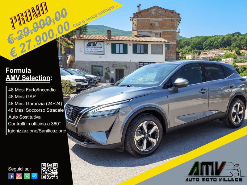 Nissan Qashqai 1.3 mhev N-Connecta 4wd 158cv xtronic