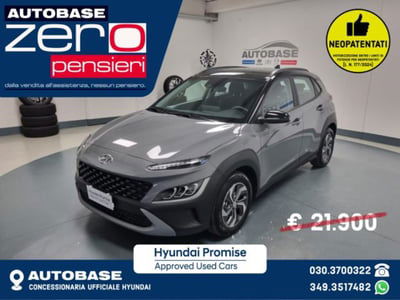 Hyundai Kona HEV 1.6 DCT XTech usata