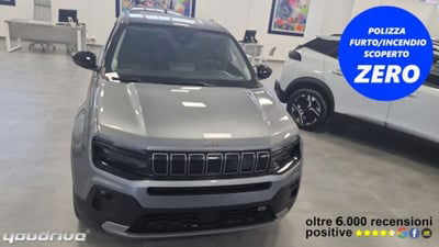 Jeep Avenger 1.2 turbo Summit fwd 100cv usata