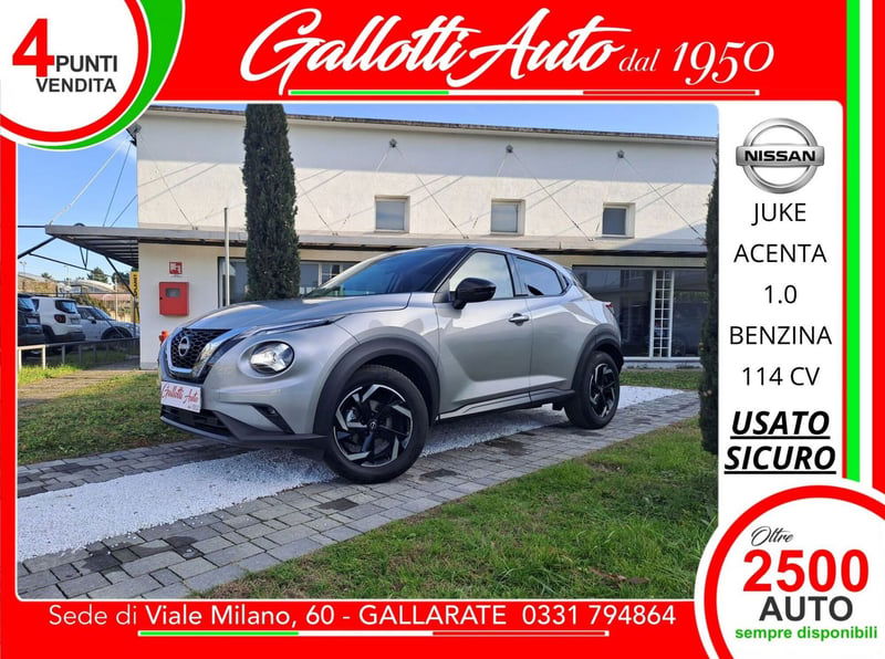 Nissan Juke 1.0 dig-t Acenta 114cv