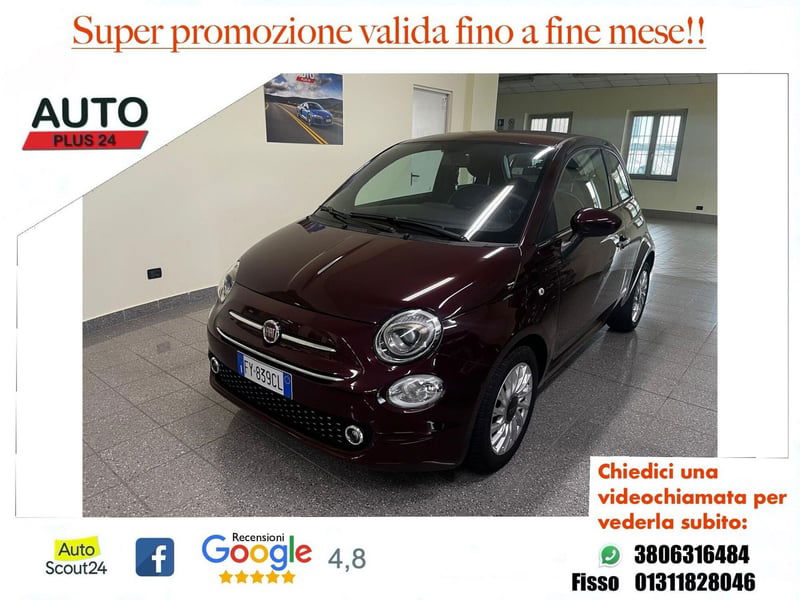 Fiat 500 0.9 TwinAir Turbo 85 CV Lounge