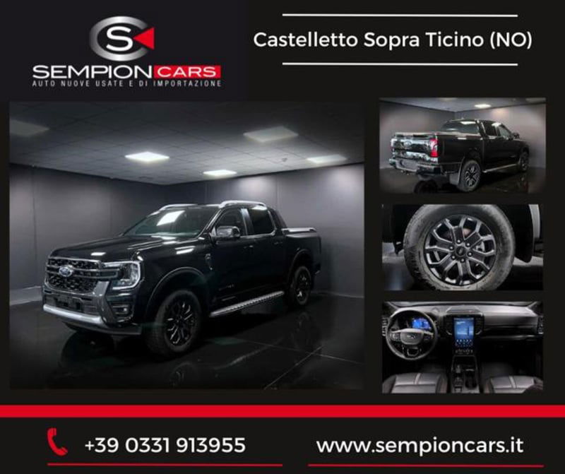 Ford Ranger Pick-up 2.0 ecoblue doppia cabina Wildtrak awd 205cv auto
