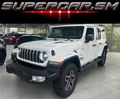 Jeep Wrangler Unlimited 2.0 Turbo Sahara usata