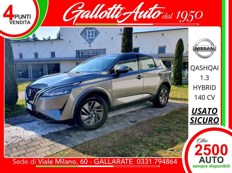 Nissan Qashqai 1.3 mhev Acenta 2wd 140cv