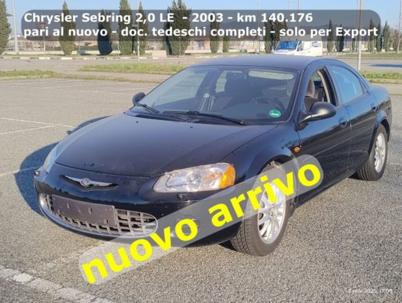 Chrysler Sebring 2.0 16V cat LX Cabrio