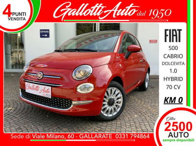 Fiat 500C Cabrio 1.0 Hybrid Club nuova