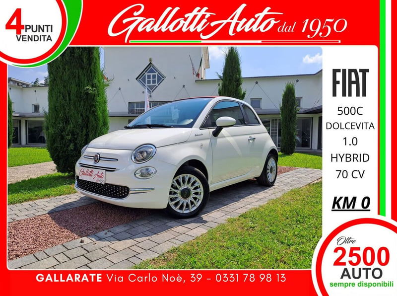 Fiat 500C Cabrio 1.0 Hybrid Club