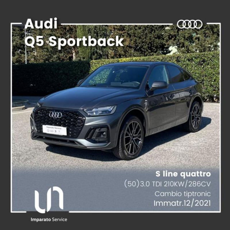 Audi Q5 Sportback 50 3.0 tdi mhev 48V S line Plus quattro tiptronic