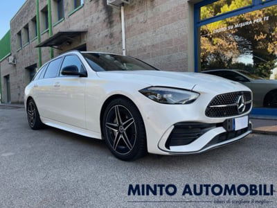 Mercedes-Benz Classe C Station Wagon 220 d mhev AMG Line Premium Plus 4matic 200cv auto usata