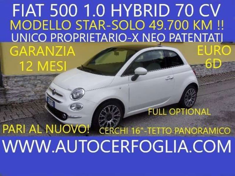 Fiat 500 1.0 Hybrid Star