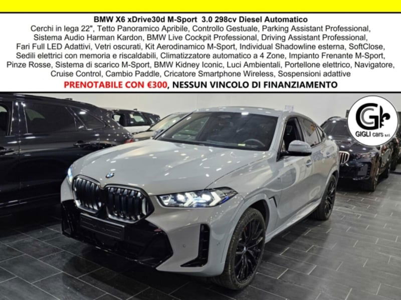 BMW X6 xdrive30d MSport Pro auto