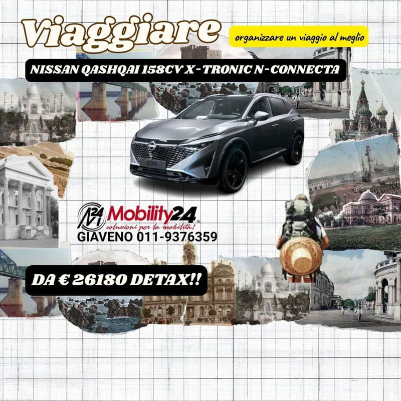 Nissan Qashqai 1.3 mhev N-Connecta 4wd 158cv xtronic