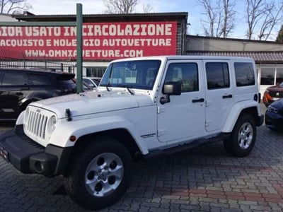 Jeep Wrangler Unlimited 2.8 CRD DPF Sahara Auto usata