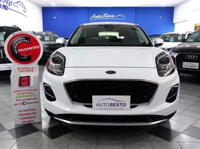 Ford Puma 1.0 EcoBoost Hybrid 125 CV S&S aut. Titanium Design usata